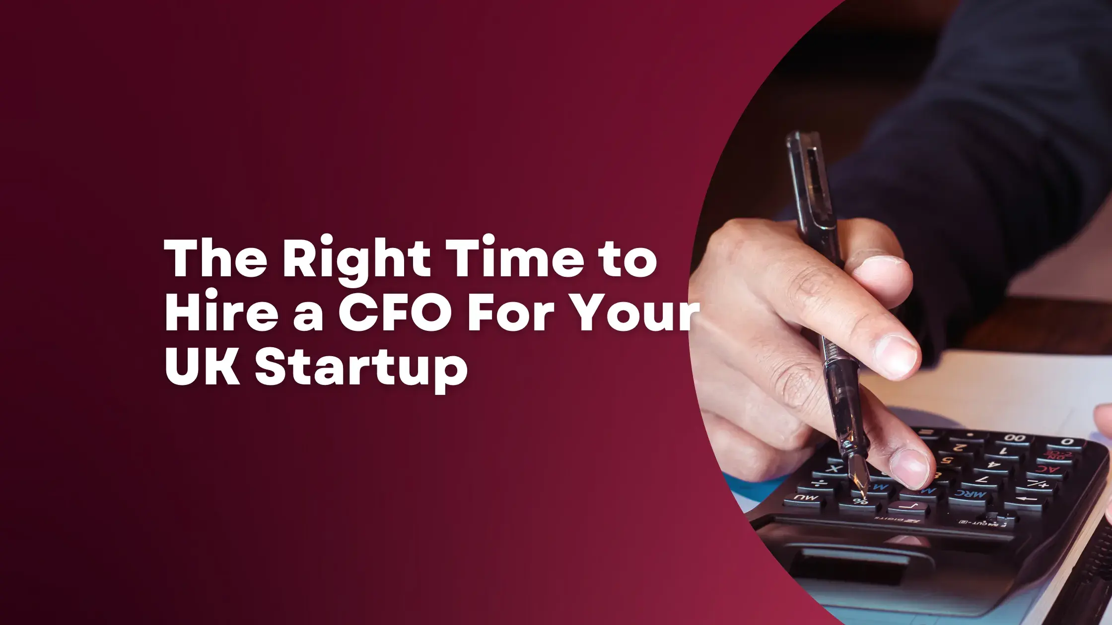 right time to hire a cfo for your uk Startup